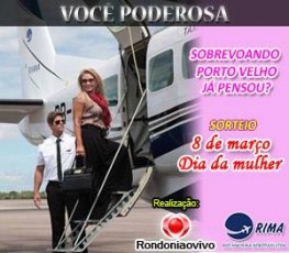 AO VIVO – Acompanhe o sorteio 'você poderosa' as 16h no Rondoniaovivo