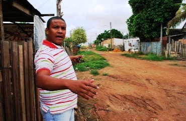 INFRA-ESTRUTURA – Moradores do bairro Ulisses Guimarães estão ilhados – Fotos