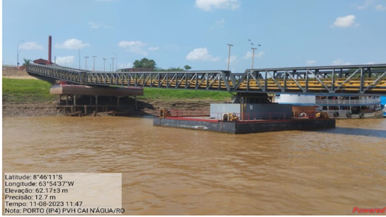 FERRUGEM CORROEU: Plataforma do Porto do Cai N’Água teve desgaste de mais 20% da ferragem 