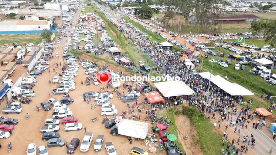 DE NOVO: Protesto antidemocrático fecha oito pontos em rodovias de Rondônia 