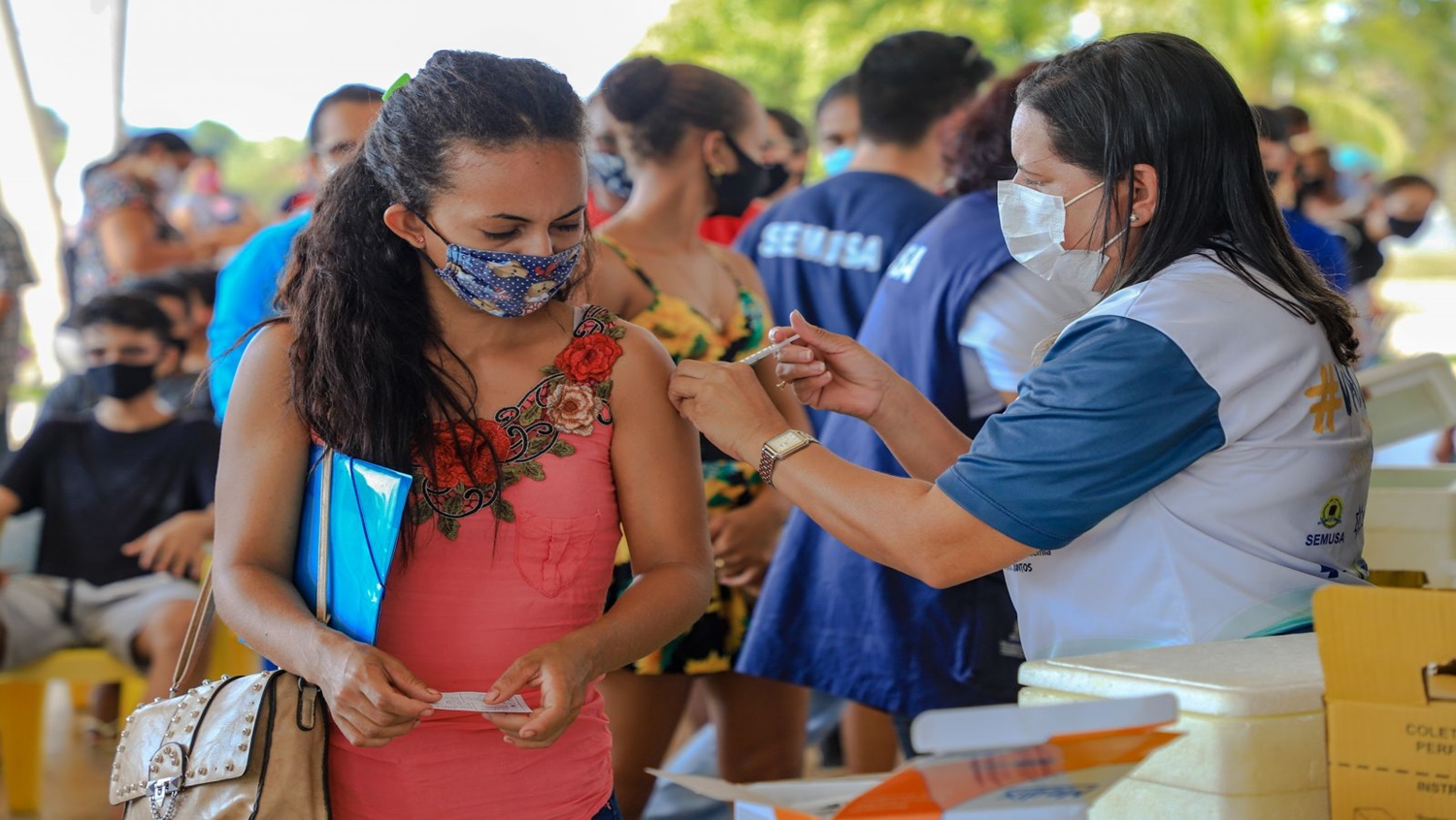 PORTO VELHO: Mais de 20 mil pessoas foram vacinadas contra a covid-19 nos distritos 