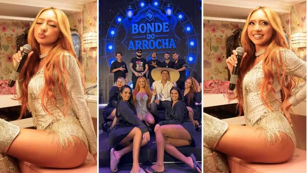 SHOW EM GUAJARÁ: Ruivinha de Marte é nova vocalista do Bonde do Arrocha