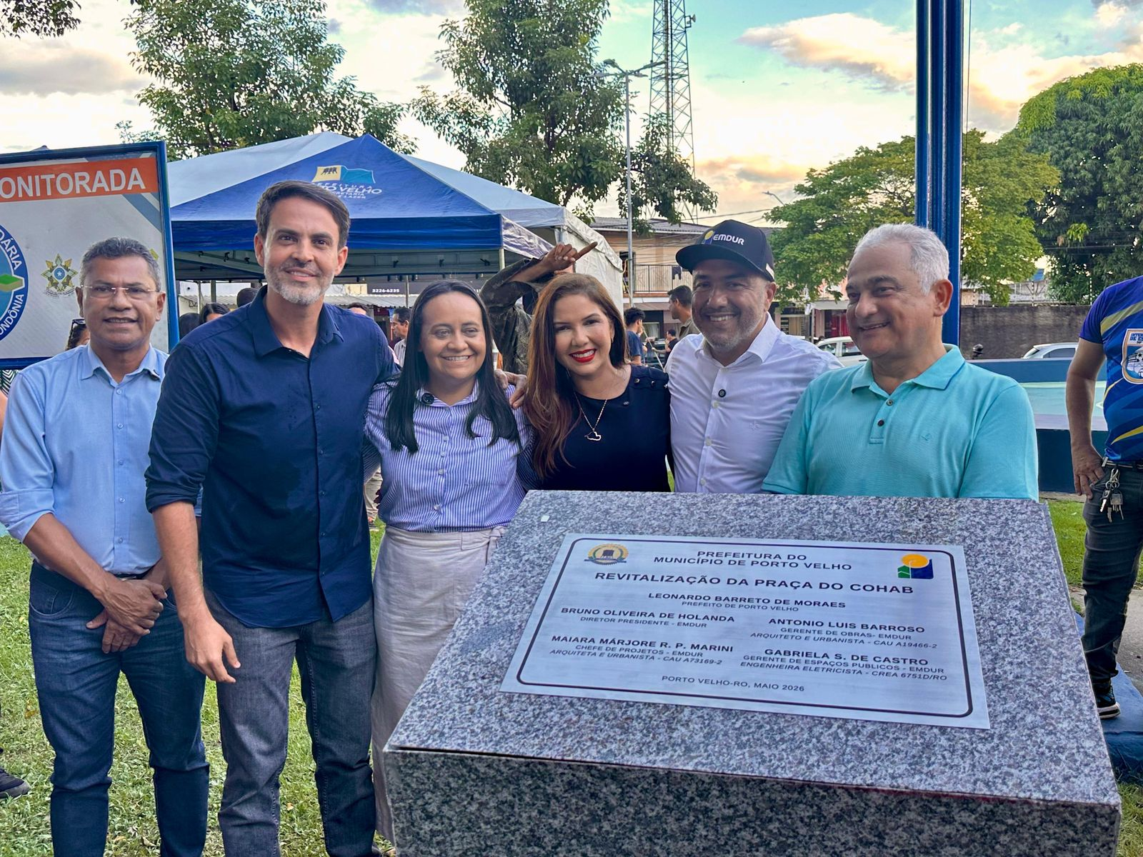 CRISTIANE LOPES : Deputada celebra entrega da Praça Cohab e destaca mais de R$ 112 mi para PVH