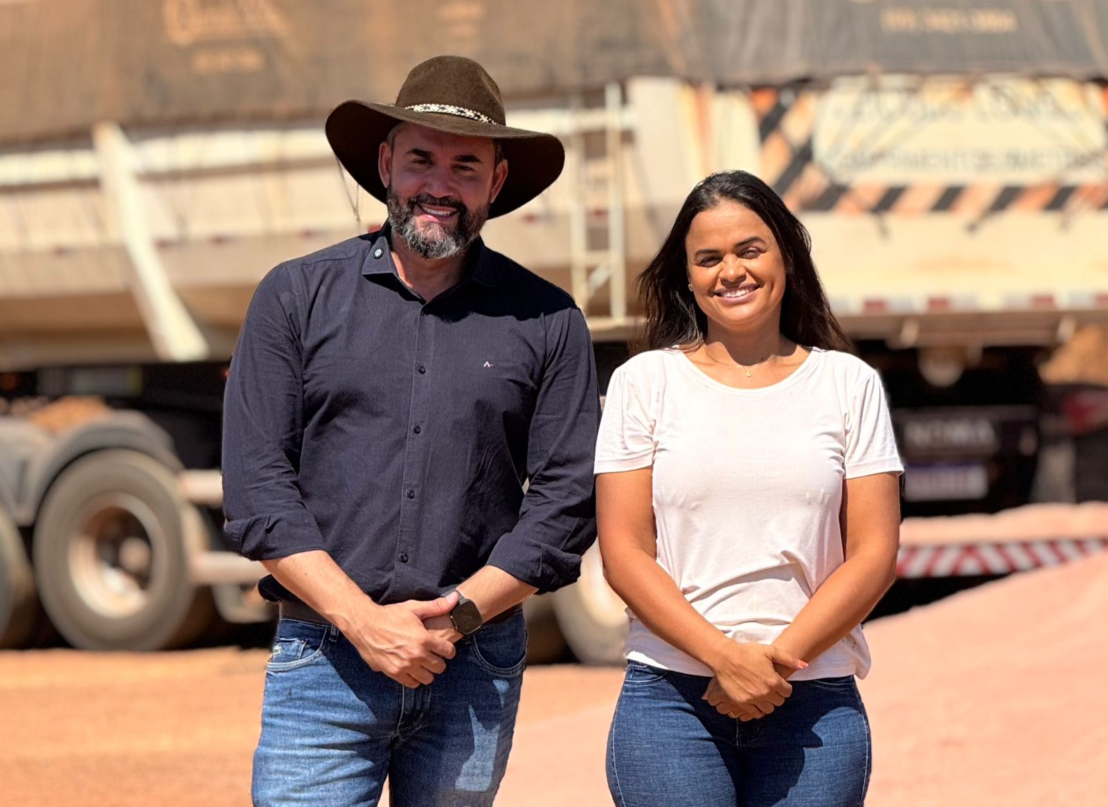 TAISSA SOUSA: Deputada participa da entrega do Programa Mais Calcário em Nova Mamoré