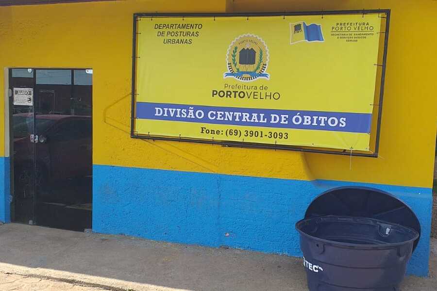NA SECA: Divisão Central de Óbitos de Porto Velho está sem água há mais de três semanas