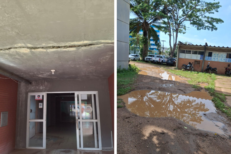ABANDONADO: Prédio da Emater em Porto Velho enfrenta problemas de zeladoria 