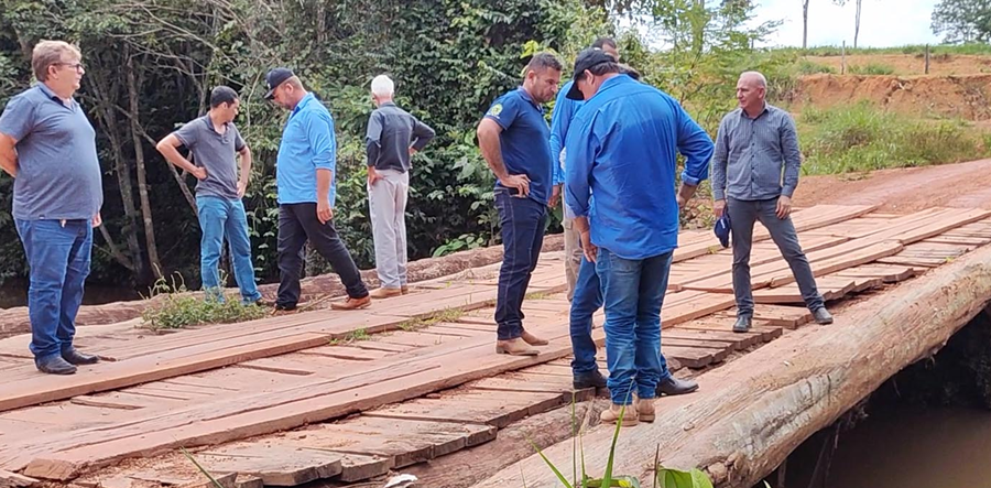 VALE DO ANARI: Investimento de Ezequiel Neiva garante eliminação de pontes de madeira
