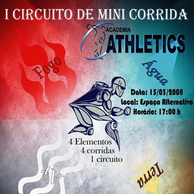 Academia Atletics realiza circuito de corrida de rua neste sábado