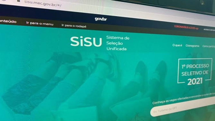 PROCESSO SELETIVO: Terminam hoje inscrições para o Sisu do primeiro semestre