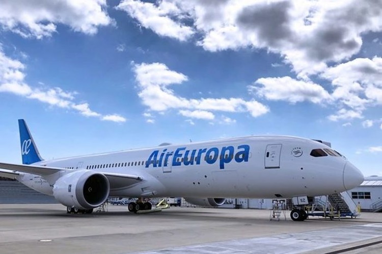 MODIFICAÇÃO: Air Europa prorroga campanha de alteração de bilhetes até 30 de setembro