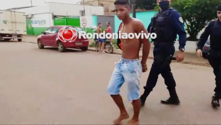 'PEGA LADRÃO': População persegue e detém assaltante que tinha acabado de cometer roubo