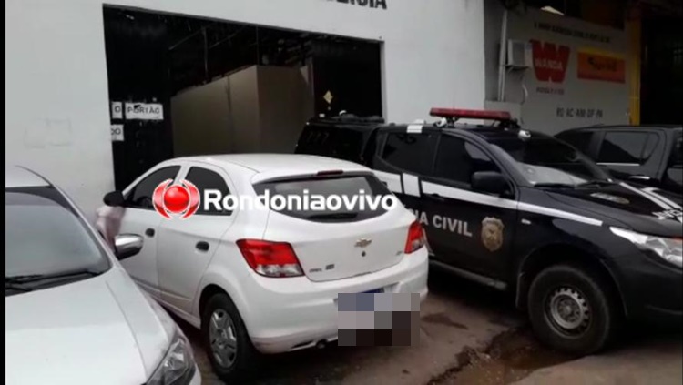 DENÚNCIA: Dono de oficina é preso com carro roubado e diz que era de cliente