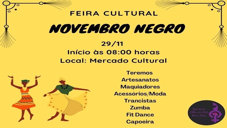 MERCADO CULTURAL: Primeira Feira Novembro Negro acontecerá neste domingo (29)