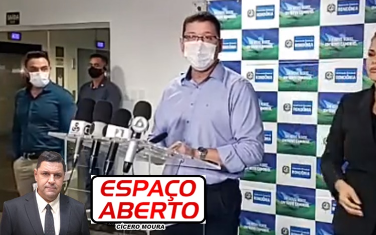 ESPAÇO ABERTO: Governador Marcos Rocha chama de ignorante e precipitado promotor do MP