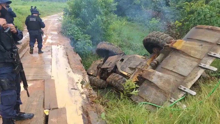 VANDALISMO: Bandos Armados voltam a invadir terras na região de Campo Novo