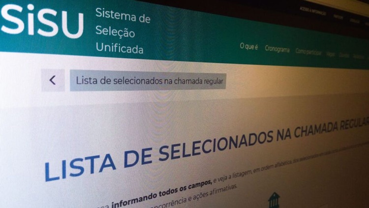 PROCESSO SELETIVO: Consulta de vagas do Sisu será disponibilizada hoje pelo MEC