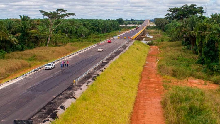 PONTE DO ABUNÃ: Governador Marcos Rocha elogia Bolsonaro e diz que inauguração será no início de maio