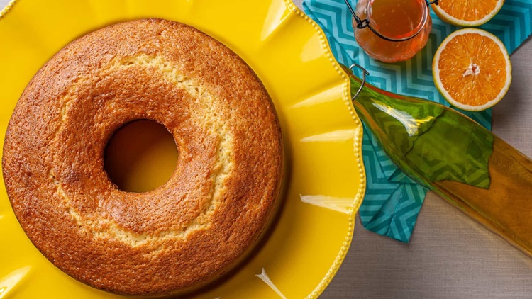 FOFINHO: Bolo de laranja para acompanhar o cafezinho ou chá da tarde