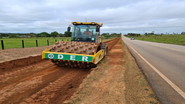 MOBILIDADE: Construção da primeira ciclovia em rodovia estadual é iniciada em Rolim de Moura