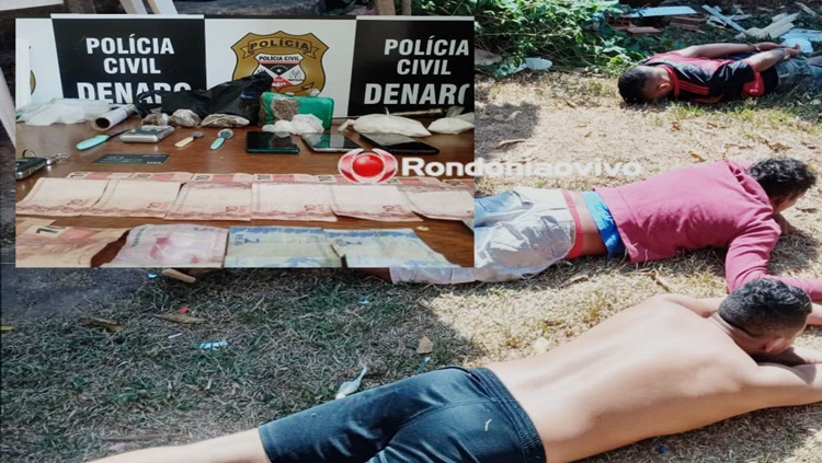 BECO DA MACONHA: Denarc prende irmãos e fecha boca de fumo movimentada na capital