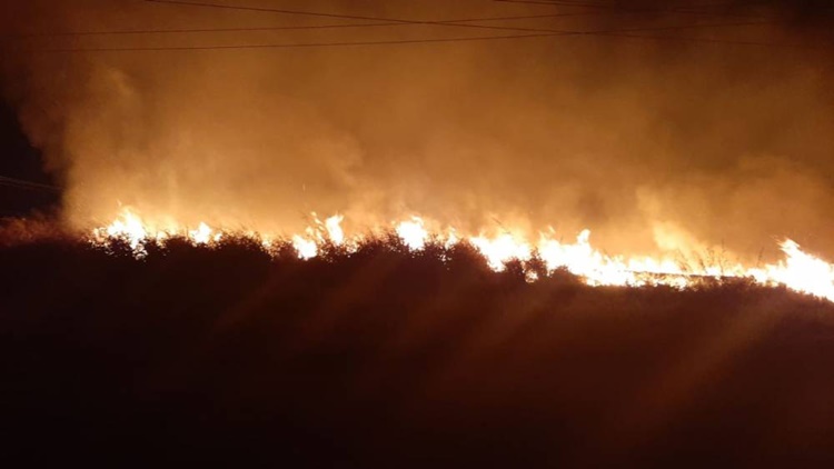 COLORADO DO OESTE: Incêndio criminoso assusta moradores e polícia é acionada