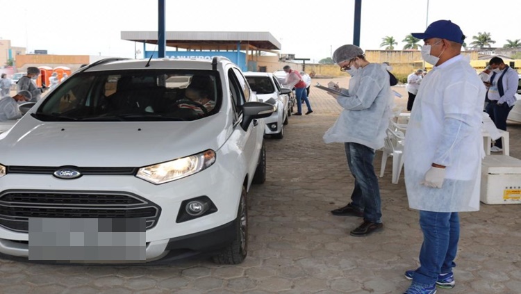 DRIVE-THRU: Testagem rápida para Covid-19 acontece nesta quarta-feira em Cerejeiras