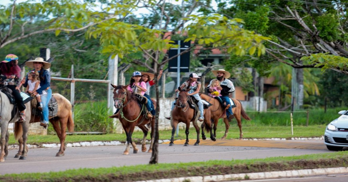 EXPOPORTO: Cavalgada marca início da programação em Porto Velho
