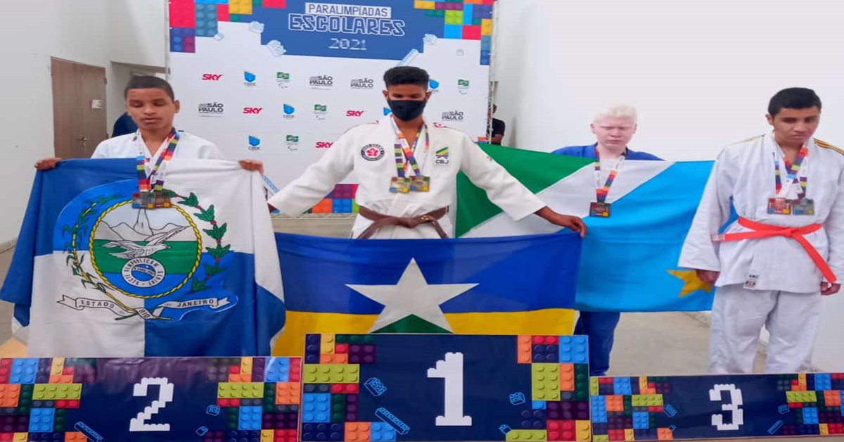 CONQUISTA: Judoca Danilo Silva é tricampeão da Paralimpíadas Escolares Brasileiro