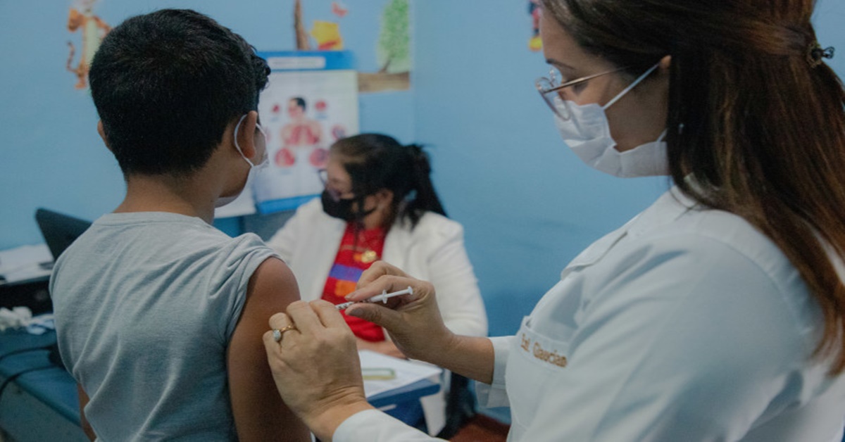 PORTO VELHO: Crianças de 5 anos começam a ser vacinadas contra a covid-19