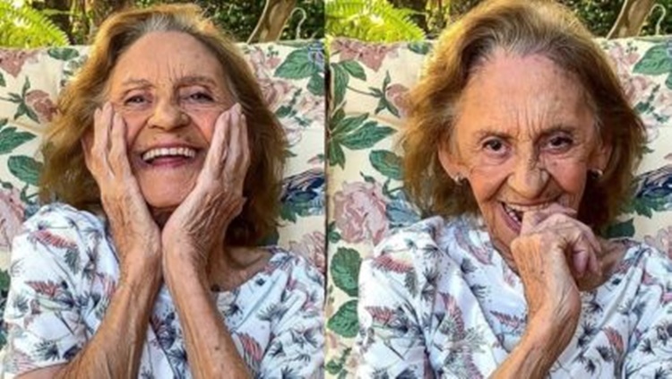 ESBANJANDO AMOR: Laura Cardoso faz ensaio fotográfico à distância e encanta internautas