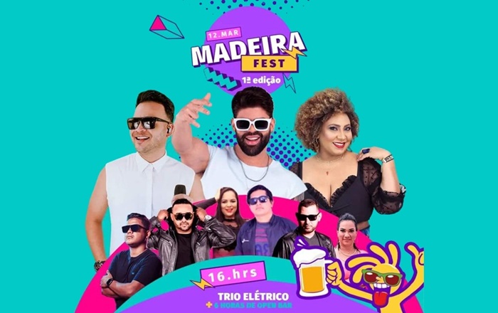 SORTEIO RELÂMPAGO: Concorra a ingressos para a primeira edição do Madeira Fest em PVH