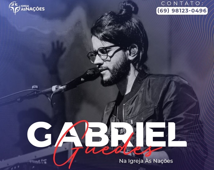 PROMOÇÃO: Veja os sorteados para uma noite de adoração com Gabriel Guedes