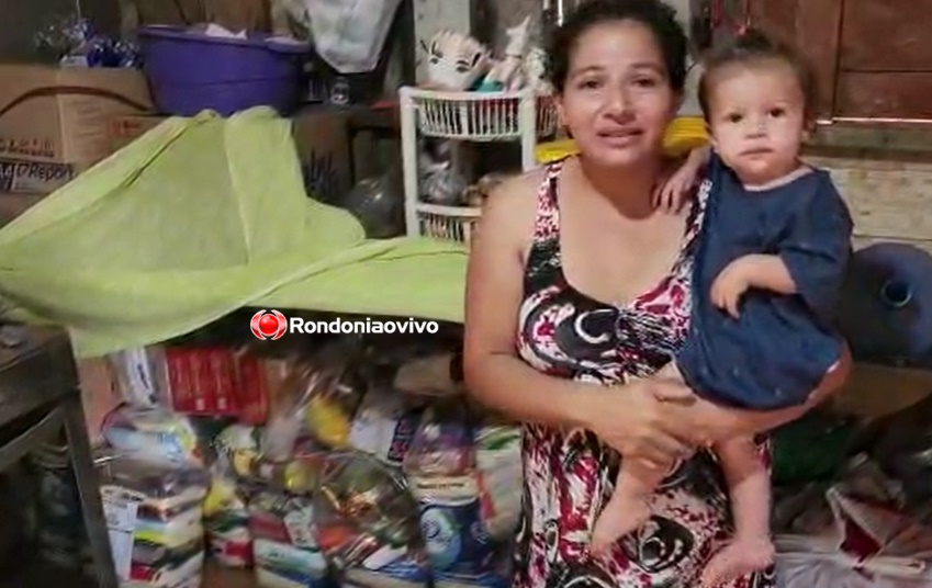 COMOÇÃO: Mãe que deu limão com sal para os filhos comerem recebe centenas de alimentos