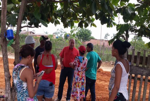 Obra de pavimentação chega ao Porto Cristo depois de reivindicação de vereador