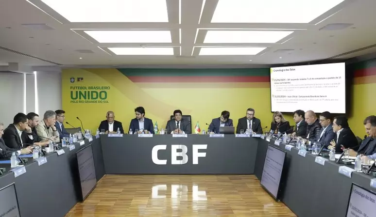 FUTEBOL: CBF reúne clubes para definir futuro do Brasileirão 2024