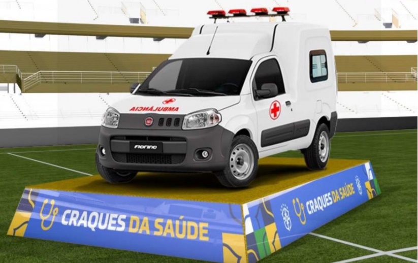 BOA AÇÃO: CBF doa ambulância para o Hospital de Campanha de Rondônia 