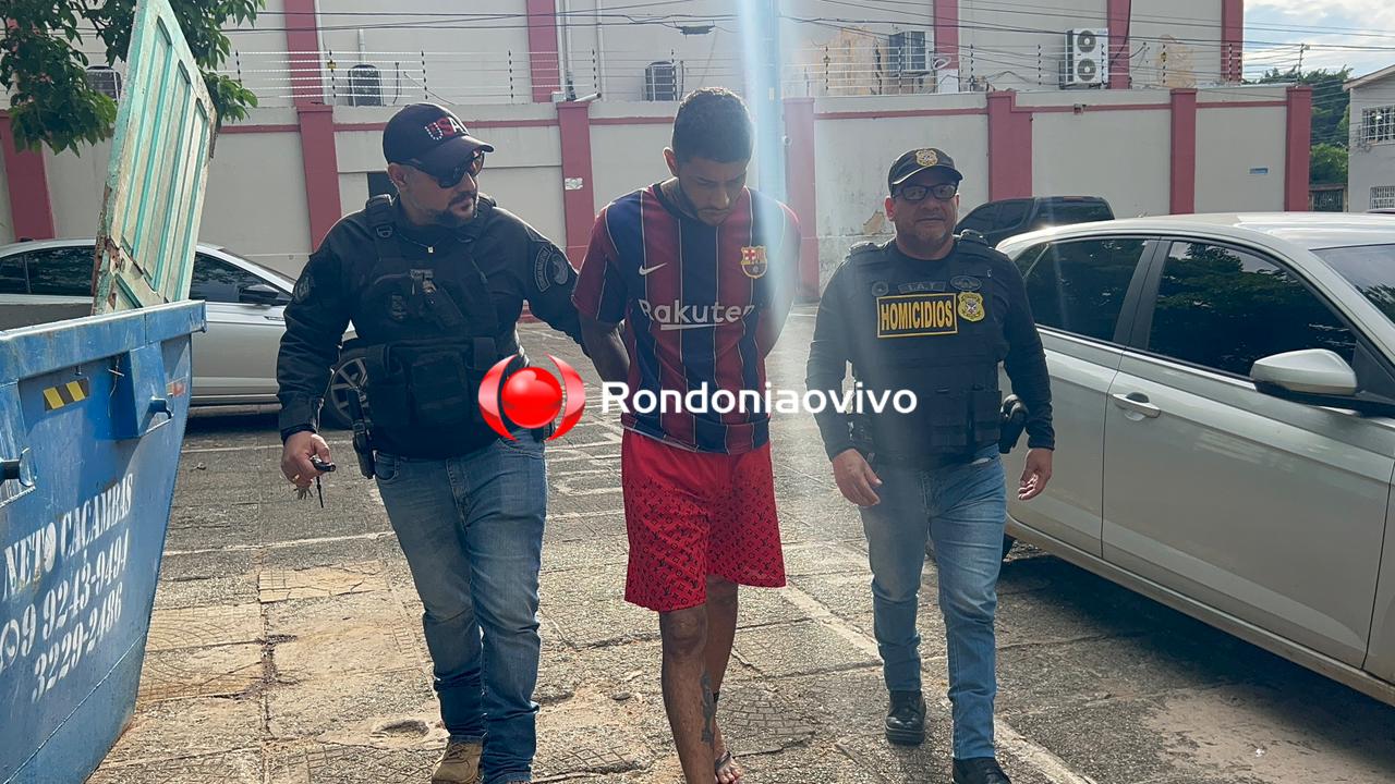 VEJA O VÍDEO: Homicídios DHPP prende membro do CV acusado de execução a tiros