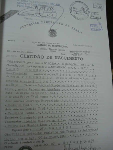 CASO TABELIÃ - Cartorária vendia certidões de nascimento