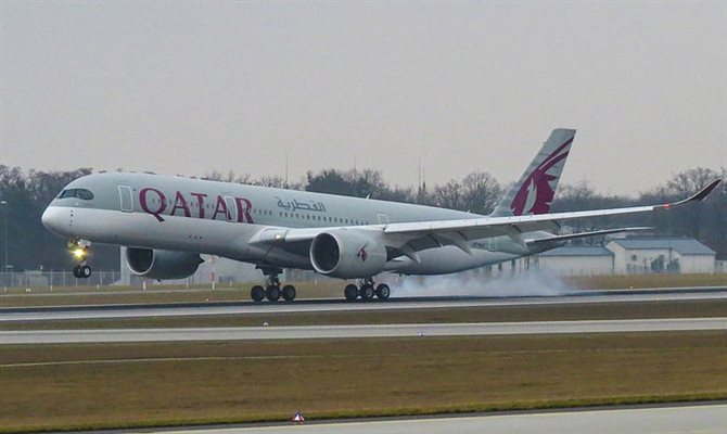 PARA 20%: Aérea Qatar Airways planeja dobrar participação no Grupo Latam