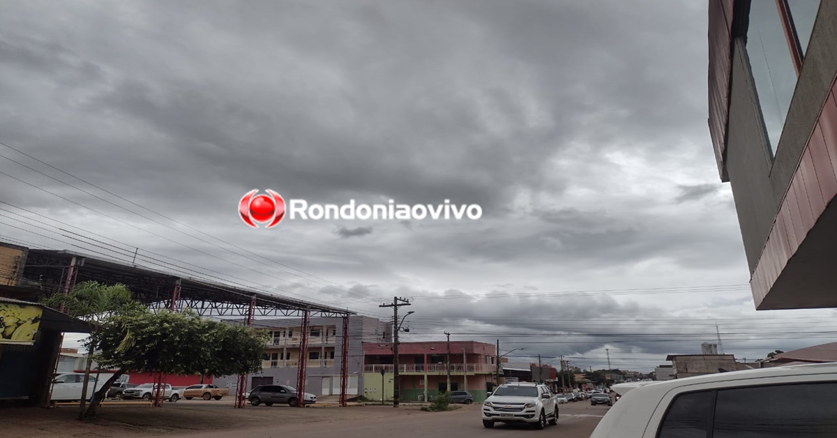 TEMPESTADE: Rondônia terá uma quinta (13) com tempo nublado e chuva, prevê Climatempo