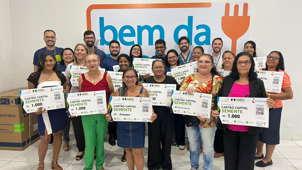 EM PORTO VELHO: Energisa, IEL e Sebrae entregam capital a microempreendedores da Zona Norte 
