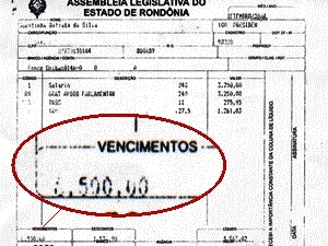  ESCÂNDALO NA ALE/RO - Costureira nega ser assessora de Carlão