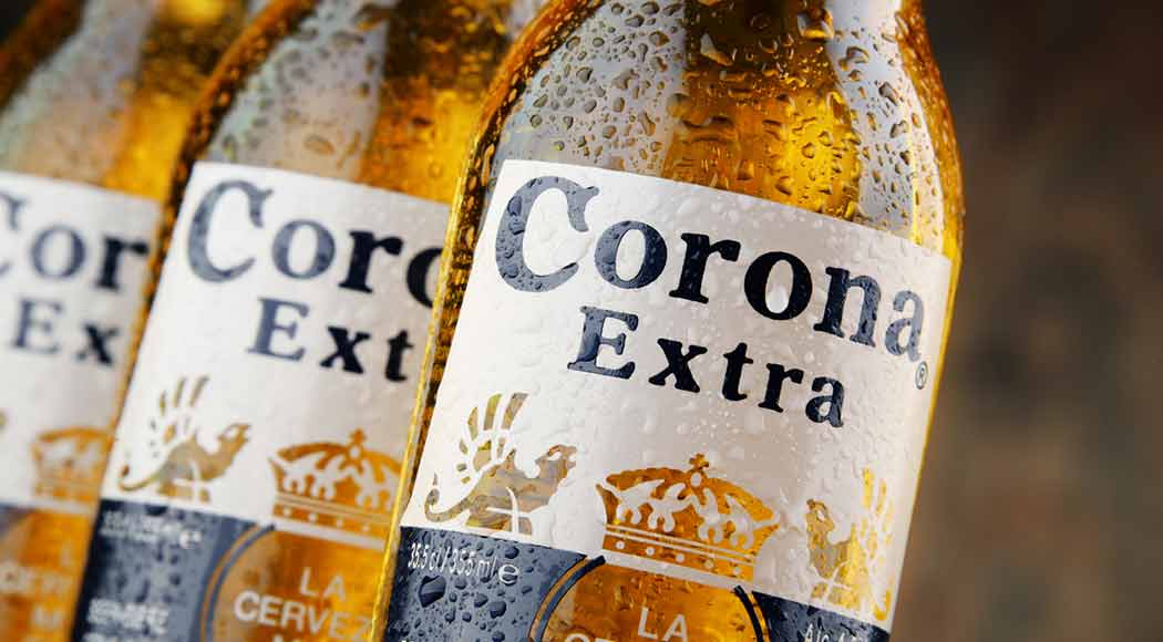 EM BAIXA: Cervejaria Corona perdeu US$ 170 milhões por causa do coronavírus