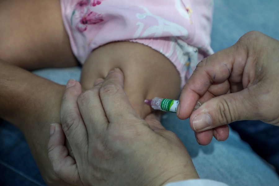 DIAS E LOCAIS: Vacinação de crianças menores de três anos sofre mudanças na capital