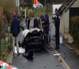 Pai e filho morrem após carro explodir sem razão aparente