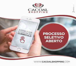 Cacoal Shopping abre cadastro de currículos 