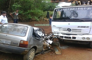 CAMPO NOVO - Mãe e filha de 10 meses morrem em acidente na zona rural