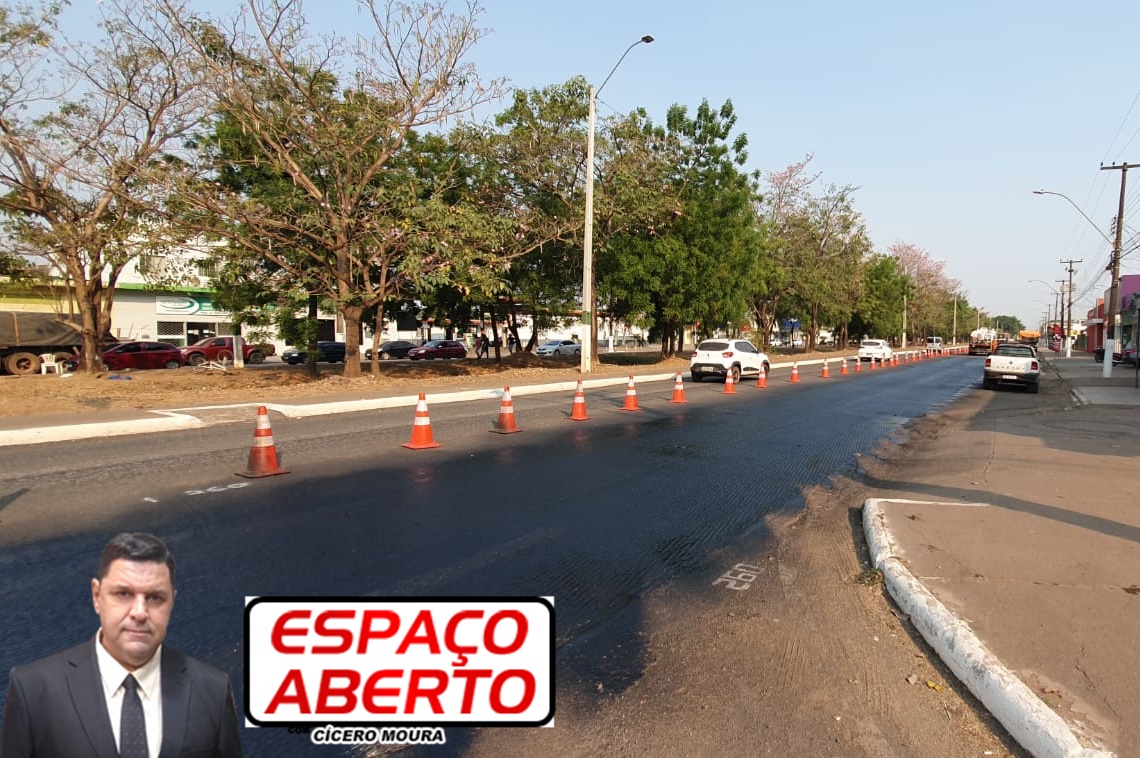 ESPAÇO ABERTO: Novo pavimento na Jorge Teixeira prevê melhorias nos dois sentidos