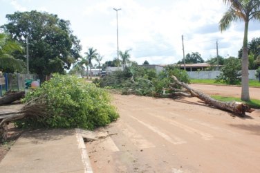 Após vendaval cidade entra em estado de calamidade pública