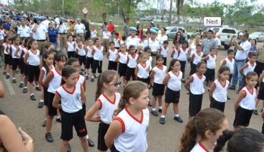 CTPM faz abertura da Semana da Pátria com desfile cívico em Porto Velho